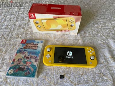 Nintendo Switch Lite BUNDLE! + Animal Crossing: New Horizons + 64GB SD