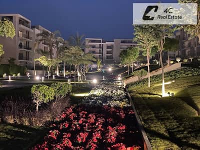 باقل من سعر الماركت شقة  ريسيل فوري Marasem Fifth Square  التجمع الخامسد تشطيب كامل بالتكييفات شامل الصيانة + House Garage + Clubجاهزة للمعاينه