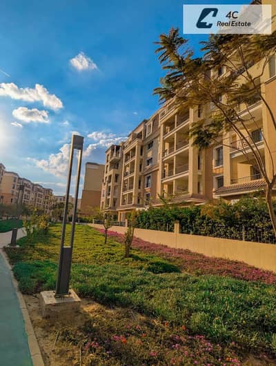 للبيع باقل من سعر الشركه شقه 182م ريسيل بكمبوند سراى امام open air mall مدينتي مباشره بتقسيمه مميزه جاهزه للمعاينه