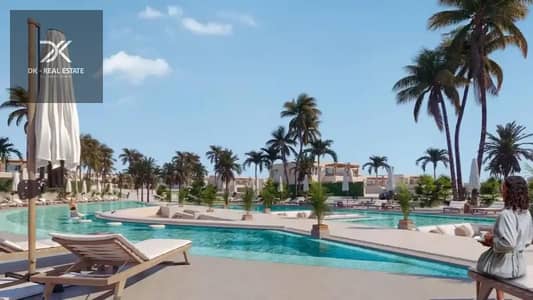 شاليه بجاردن للبيع في هاسيندا ويست  كود الوحدة : SA0966