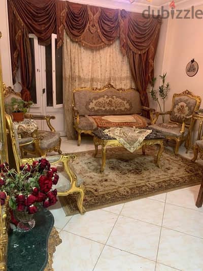 صالون ابيسون بالكونسول والستاره ب ١٥ الف