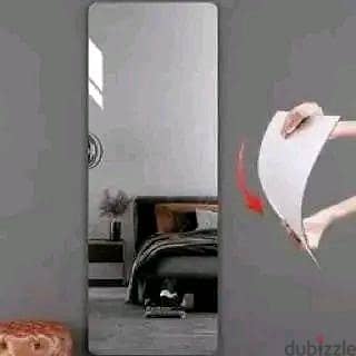 استيكر مرايا لاصق ضد الكسر  مقاس 120*40