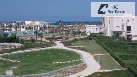 لسرعه البيع  شاليه  تشطيب كامل بالفرشSea View ريسيل فوري في امواج الساحل الشمالي جاهز للمعاينه و السكن