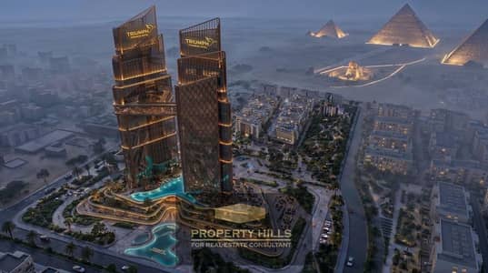 A hotel unit with a panoramic view of the Pyramids Triumph Pyramids Hotels hotel investment in the strongest tourist spot in Egypt