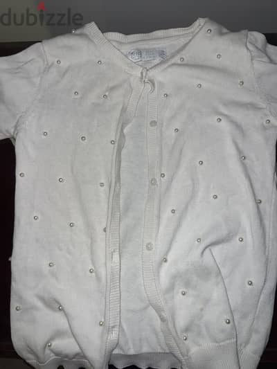 White Pearl button up