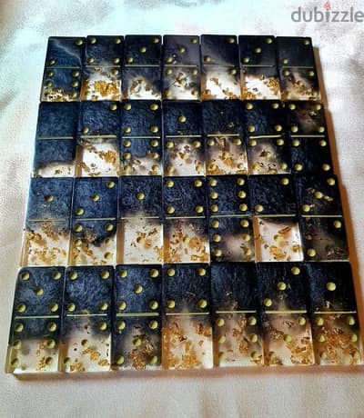 Resin Domino Handmade