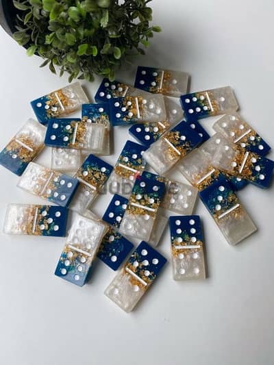 Resin Domino Handmade