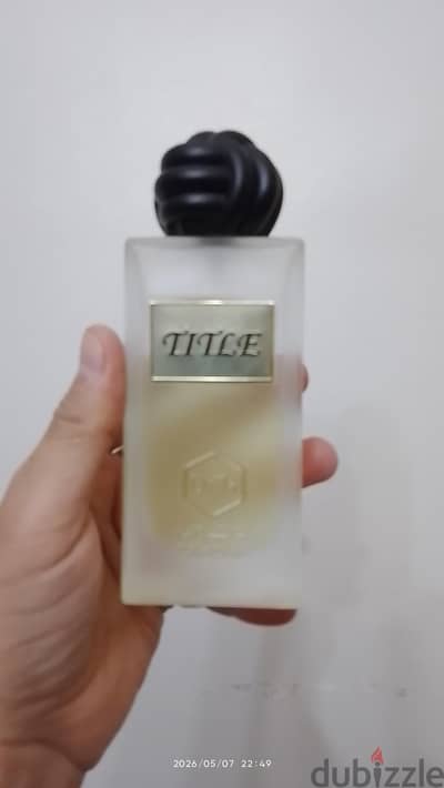 عطر تايتل من دخون اصلي للجنسين  مستعمل اقل من النص