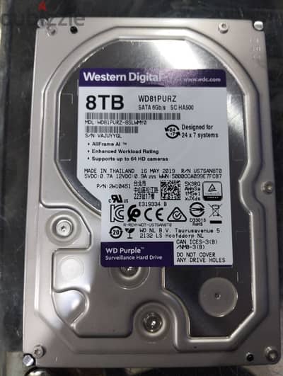 هارد HDD 8t