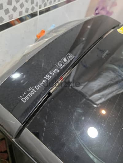 LG Vivace 18.5kg - T1993EFHSC2 - حالة ممتازة - ضمان الموتور ساري