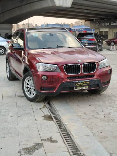 بي ام دبليو x3 الموتور ال 2000 cc العربية موديل 2014 فابريكة بالكامل