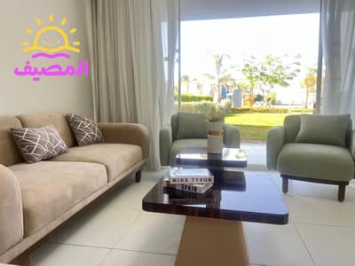 Ground Floor Chalet with 3 Bedrooms + Nanny Room and Lagoon View in Fouka Bay North Coast – Near Hacienda Bay & Marassi