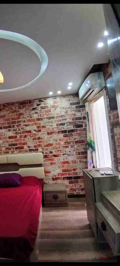 Furnished apartment for rent with air conditioning in the second neighborhood