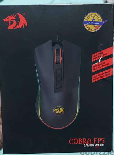 Mouse and keyboard red dragon