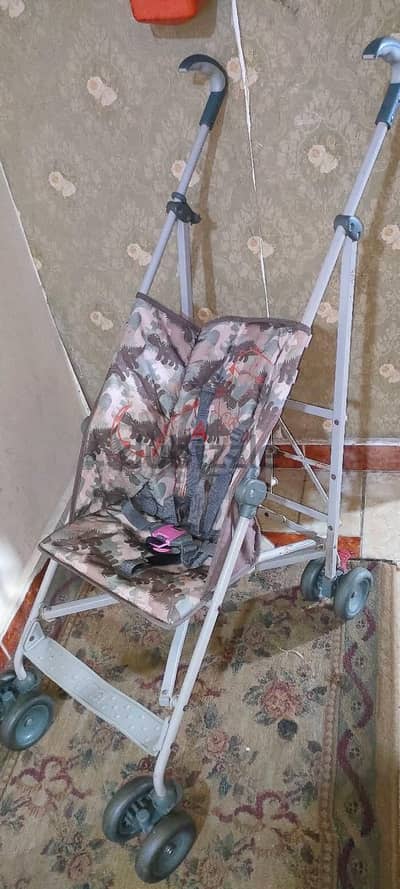 عربيه اطفال ماركت مازركير عكاز مستويين كرسي وشازلونج