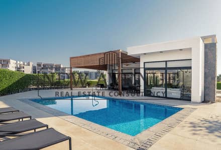Fully Finished Standalone Villa First Row Lagoon - Big Garden in Soma Bay, with Downpayment and Installments Over 7 Years