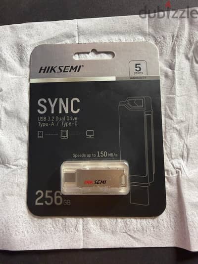 HIKSEMI Flash Drive 256GB USB3.2 Type-A / Type-C 150MB/s