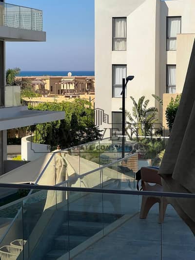 Kai el Sokhna  Ground chalet Prime location Fully finished ready to move three bedrooms two bathrooms