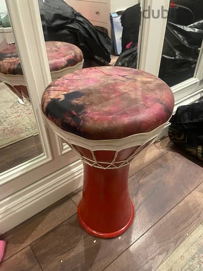 leather Tabla - never been used