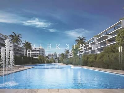 شقة غرفتين 143 متر غير متشطبة موقع مميز بأقساط في لايك فيو ريذيدنس 2 القاهره الجديده  LAKE VIEW RESIDENCE 2 IN NEW CAIRO