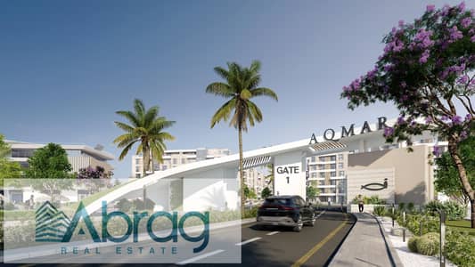 #11 بافضل سعر مقدم 5% شقه للبيع تقسيط 12 سنه على طريق الواحات اكتوبر AQMAR