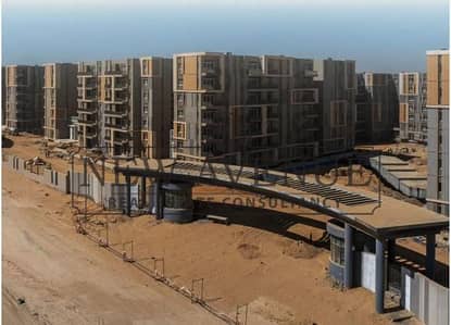 شقة أرضي بحري بحديقة نصف تشطيب استلام فوري للبيع في هابتاون مستقبل سيتي من تطوير حسن علام  Haptown Mostakbal City