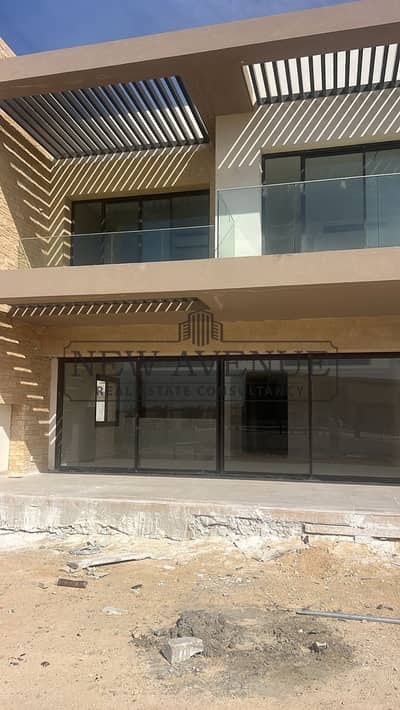 Standalone Villa 346m Silver Sands 3rd Row Sea View Five Bedrooms Fully Finished Delivered Bahary with Down payment