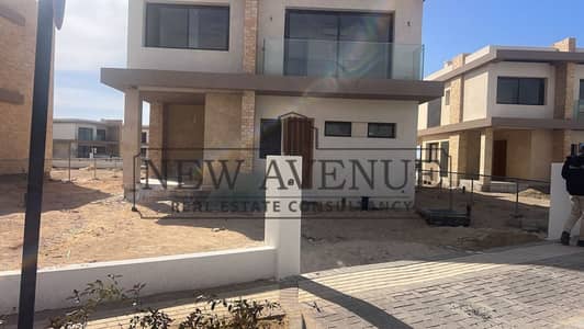 Standalone Villa 346m Silver Sands 3rd Row Sea View Five Bedrooms Fully Finished Delivered Bahary with Down payment