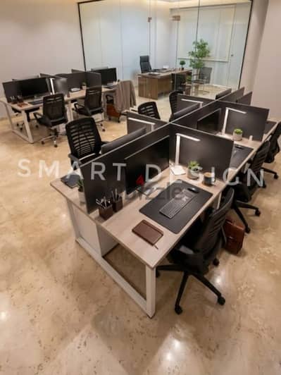 خليات عمل وركستيشن مكاتب موظفين work station modern
