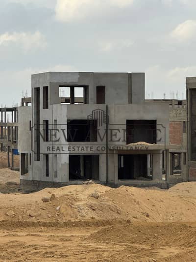 Delivered Standalone 5 Bedrooms 7 Bathrooms  Core & shell in Stei8ht New Cairo