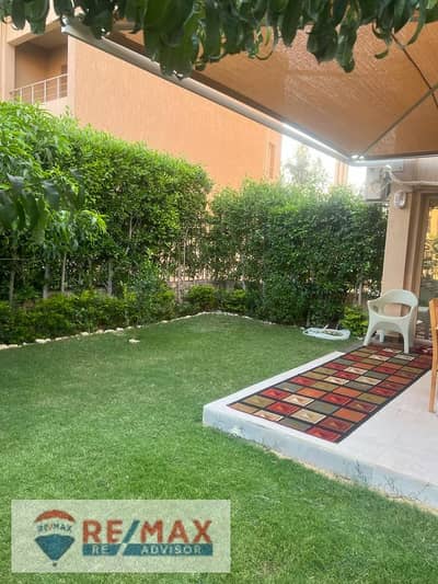 **Ground floor apartment with garden for rent in Al Karma Residence compound - Kitchen and ACs - Sheikh Zayed**