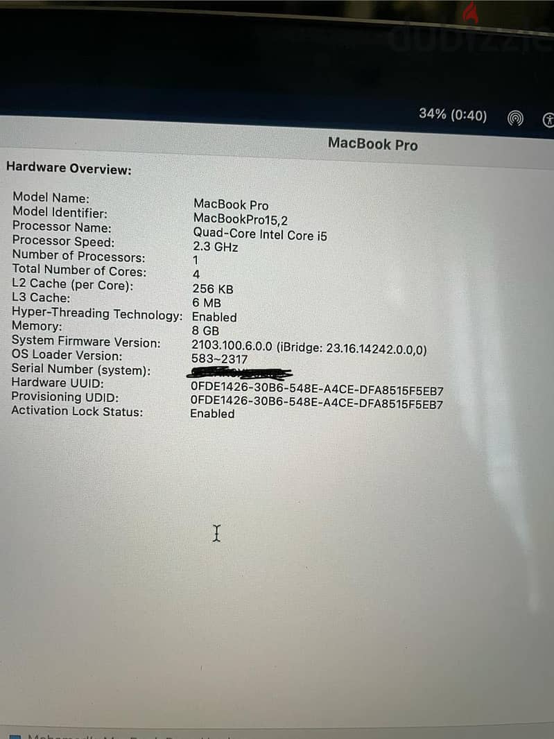 Apple MacBook Pro 2018 9