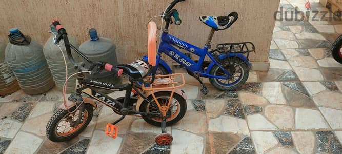 عجلتين اطفال استعمال خفيف وبحالة ممتازة