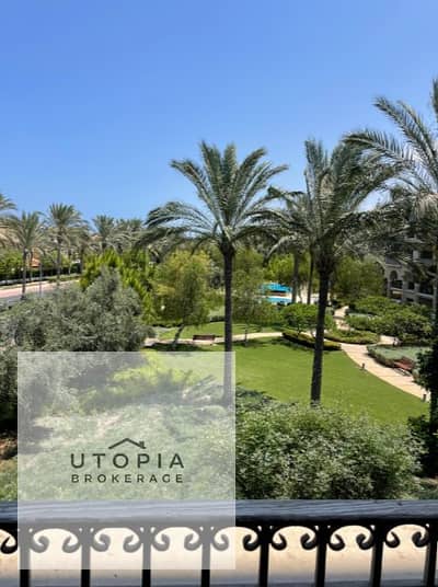 شاليه للإيجار في Marassi North Coast كاتانيا | 3 غرف | فيو بول وجاردن | مفروش ومكيف بالكامل | موقع مميز