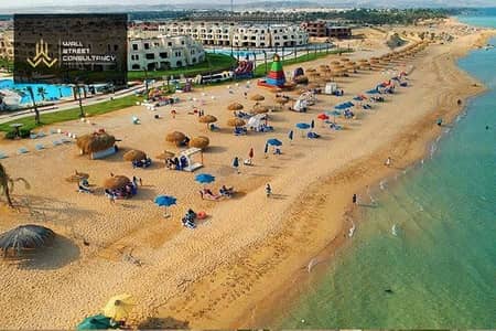 للبيع شالية متشطب بالكامل فيو حمام سباحة و بحر فى العين السخنة