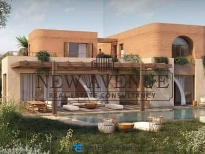 فيلا طابق واحد صف ثاني تشطيب كامل فيو على البحر
