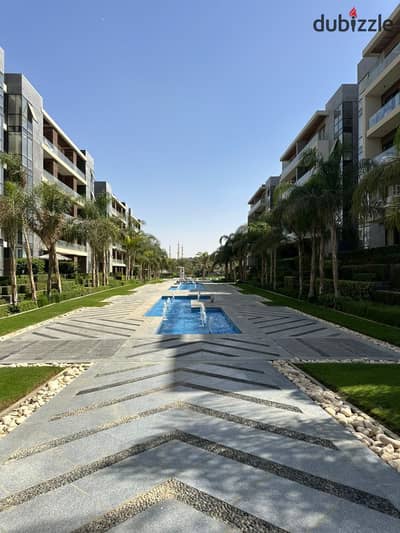 fully finished apartment at new cairo patio with boomig view  oro 3 bedrooms and 2 bathrooms