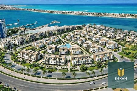 شالية lagoon view في مارينا 8 قدام marina 2 ب 4.800. 000 للبيع 152م
