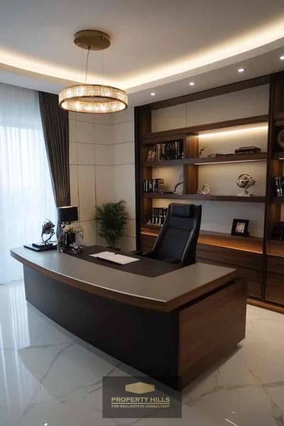 Furnished office for sale in Bridges Sheikh Zayed directly on 26th of July Axis