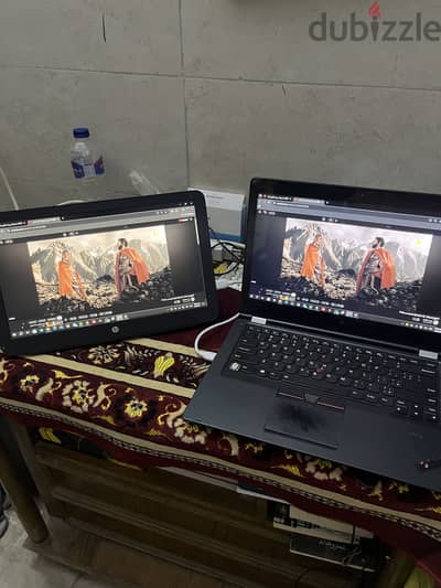 شاشه Hp بتوصيله usb للعرض و المذاكره وغيرهم 14 انش