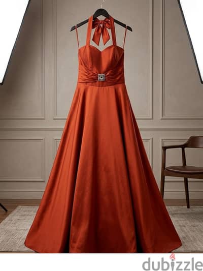 فستان سواريه استعمال مره واحده فقط 01552899905