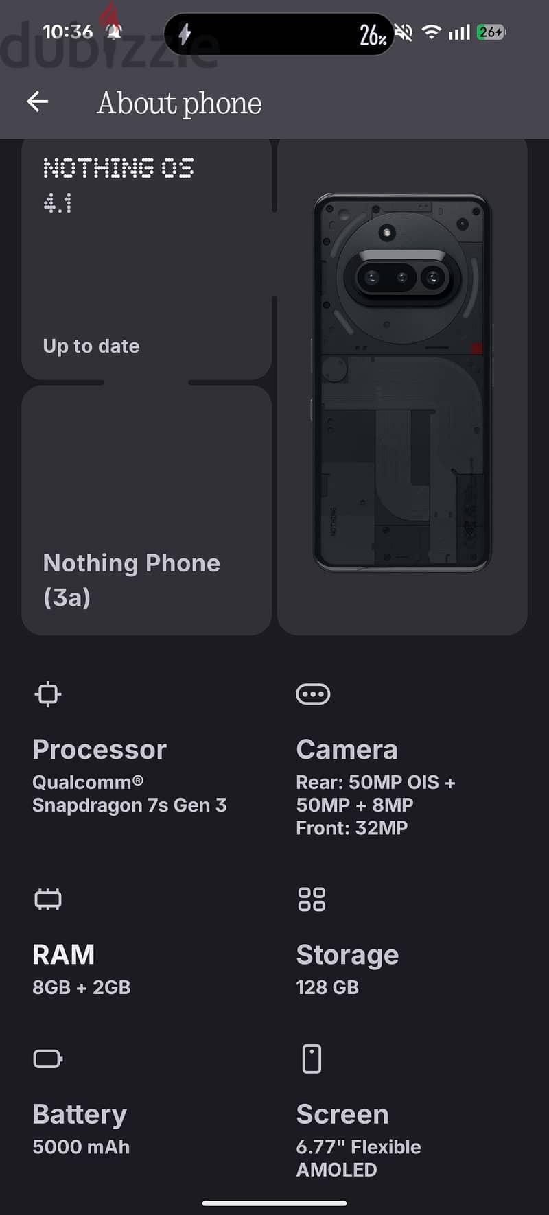 nothing phone 3a 6