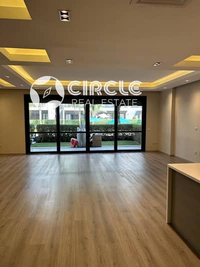 Luxury Finishing & Fully Furnished | 165m Ground Apt For Rent In El Patio 7 | 5th Settlement | New Cairo