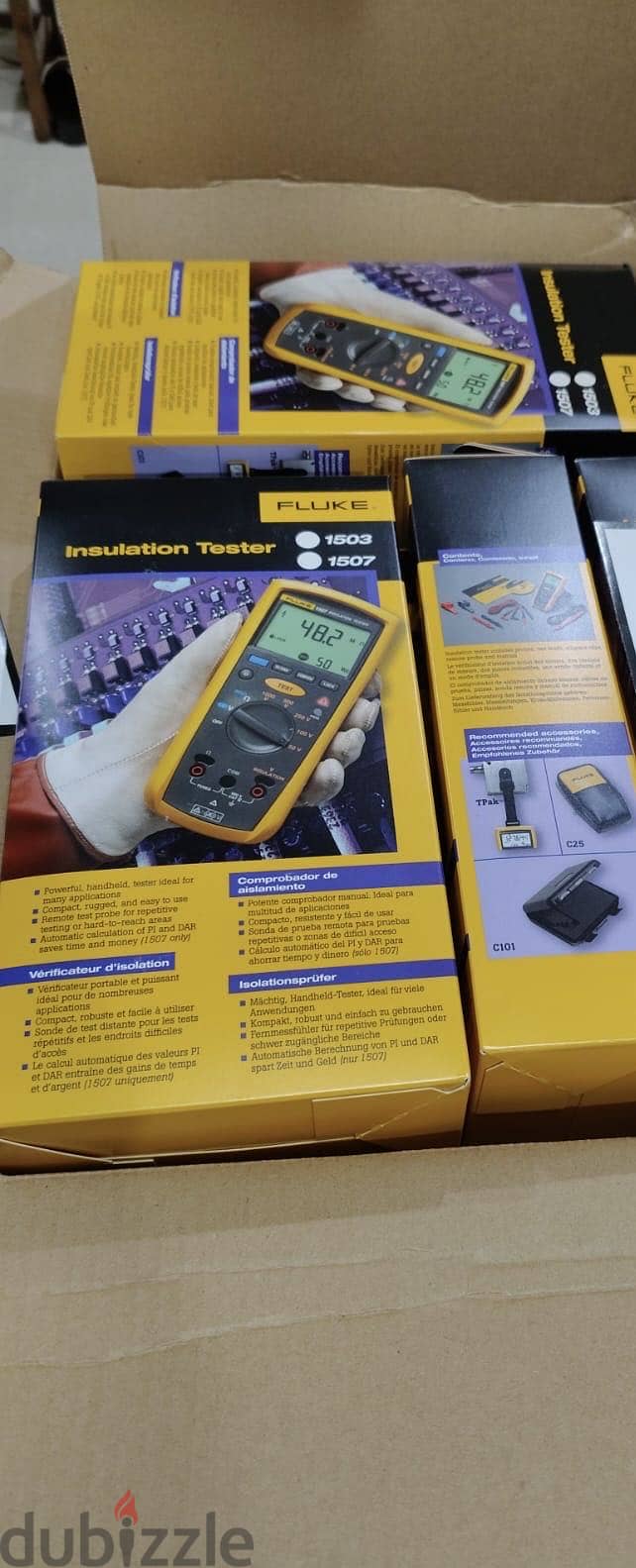 Fluke 1507 insulation tester 1