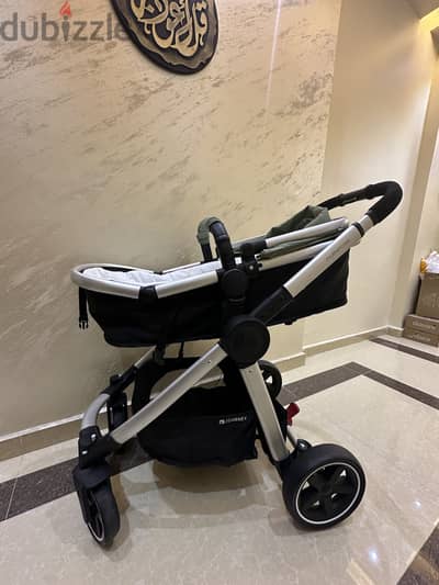 ستروار و كرسي سيارة Stroller and Car Seat Mothercare Journey