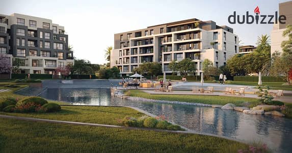 Apartment with a prime view in Park Central Hassan Allam, fully finished