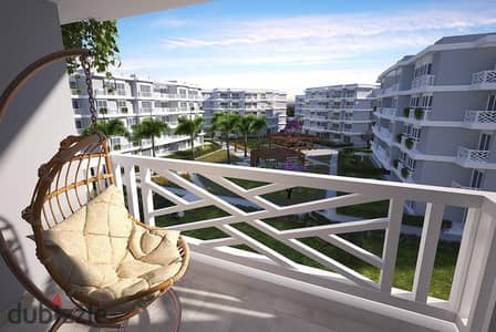 Apartment for sale in Zayed – 3 terraces – immediate delivery – 6 years installment – Green 6