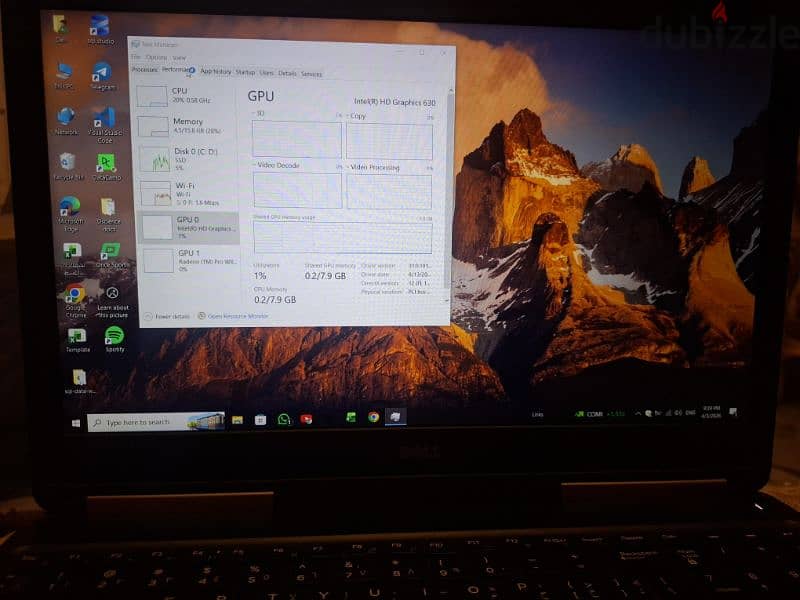 Dell precision 7520 2