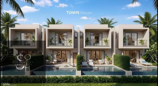 Townhouse for sale on Dashour Link directly. Total price 5,200,000 installment.