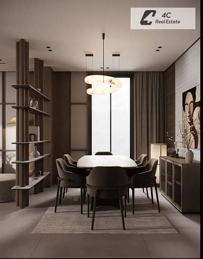 Own a 190m² rooftop apartment with a private terrace and open view in West Golf, New Cairo. Features a unique layout with 3 bedrooms.